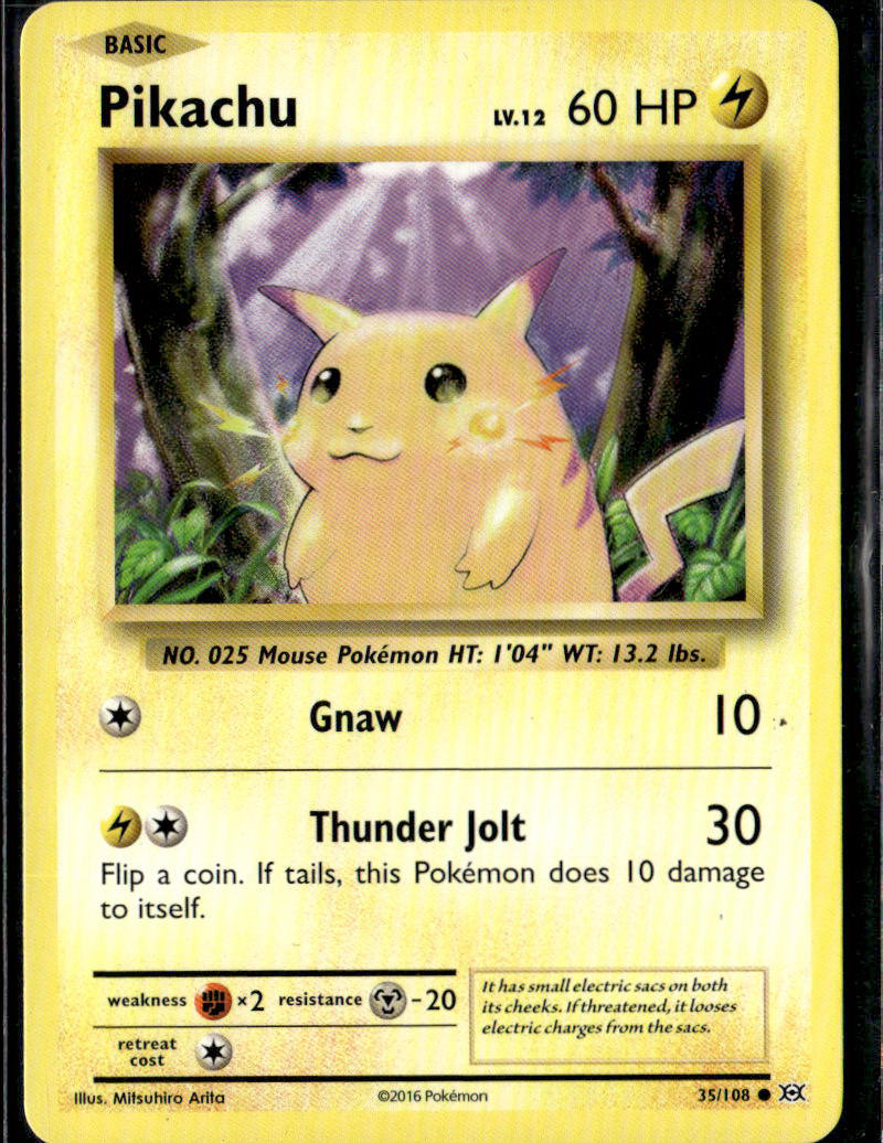 XY - Evolutions #35/108 Pikachu