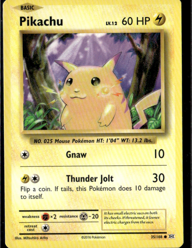 XY - Evolutions #35/108 Pikachu