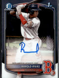 2025 Bowman Chrome #CPA-HR Harold Rivas Prospect Autographs