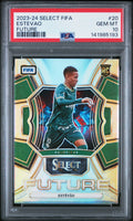 2023-24 Panini Select Fifa Select Future #20 Estevao PSA 10