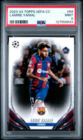 2023-24 Topps Uefa Club Competitions #64 Lamine Yamal PSA 9