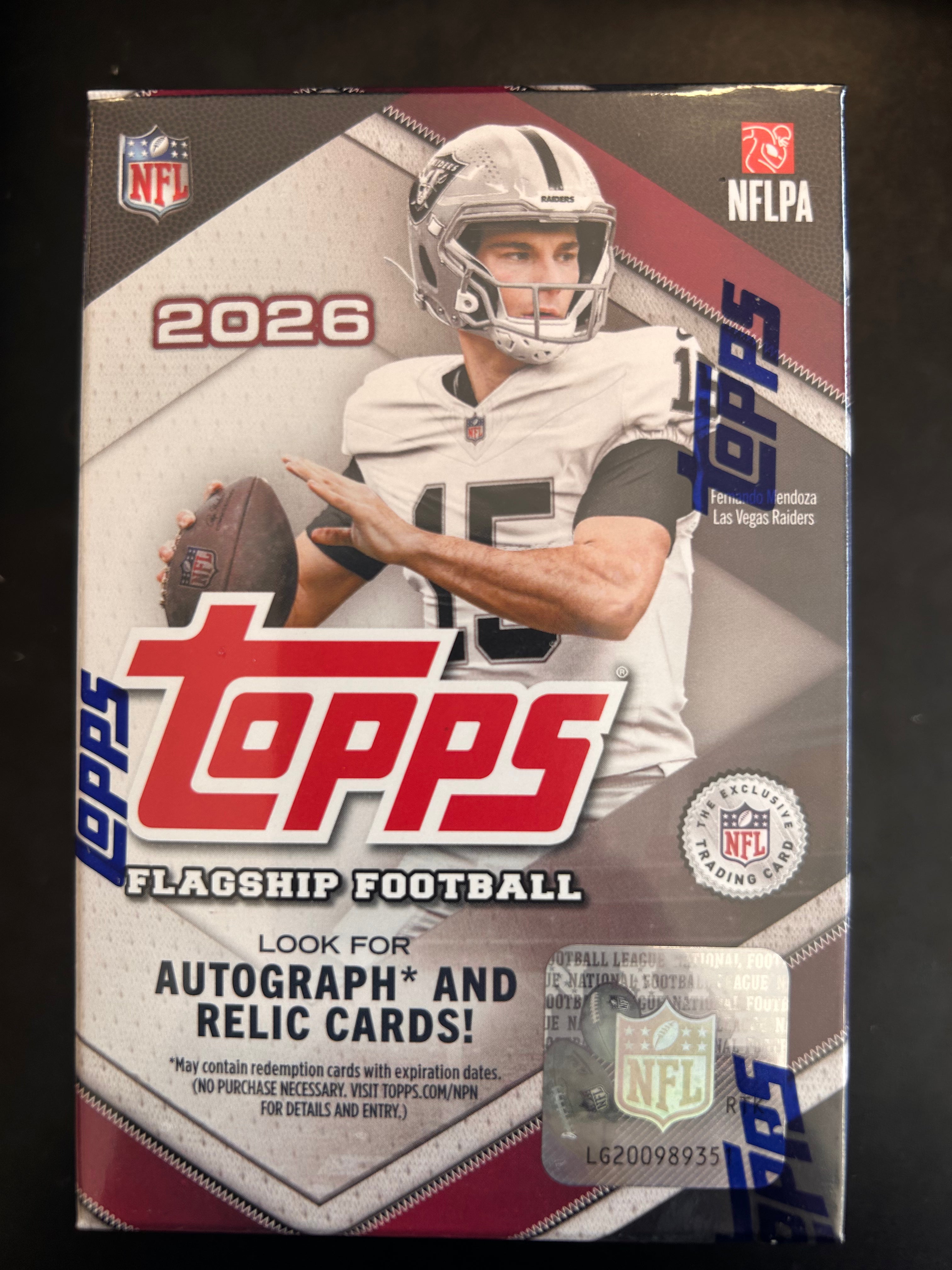 2026 Topps Flagship Football Booster Box