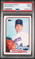 1989 Topps Traded #106T Nolan Ryan PSA 9