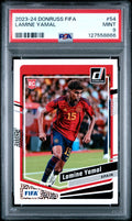 2023-24 Panini Donruss Fifa #54 Lamine Yamal PSA 9