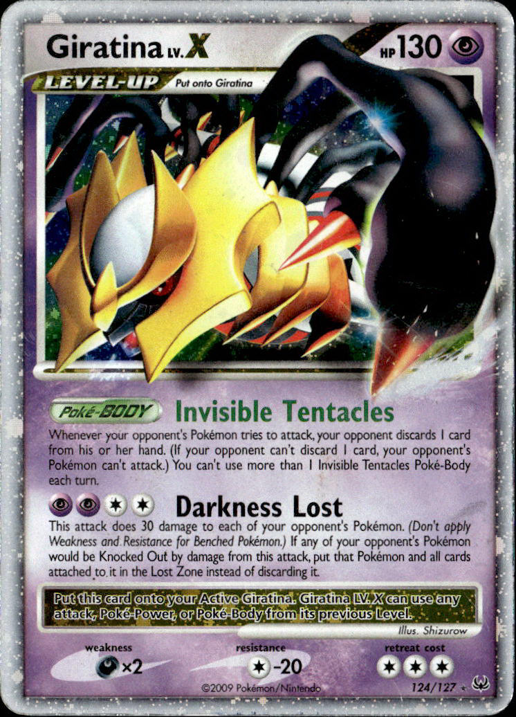 Platinum #124/127 Giratina LV.X
