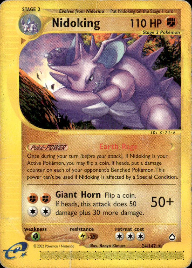 Aquapolis #024/147 Nidoking (24)