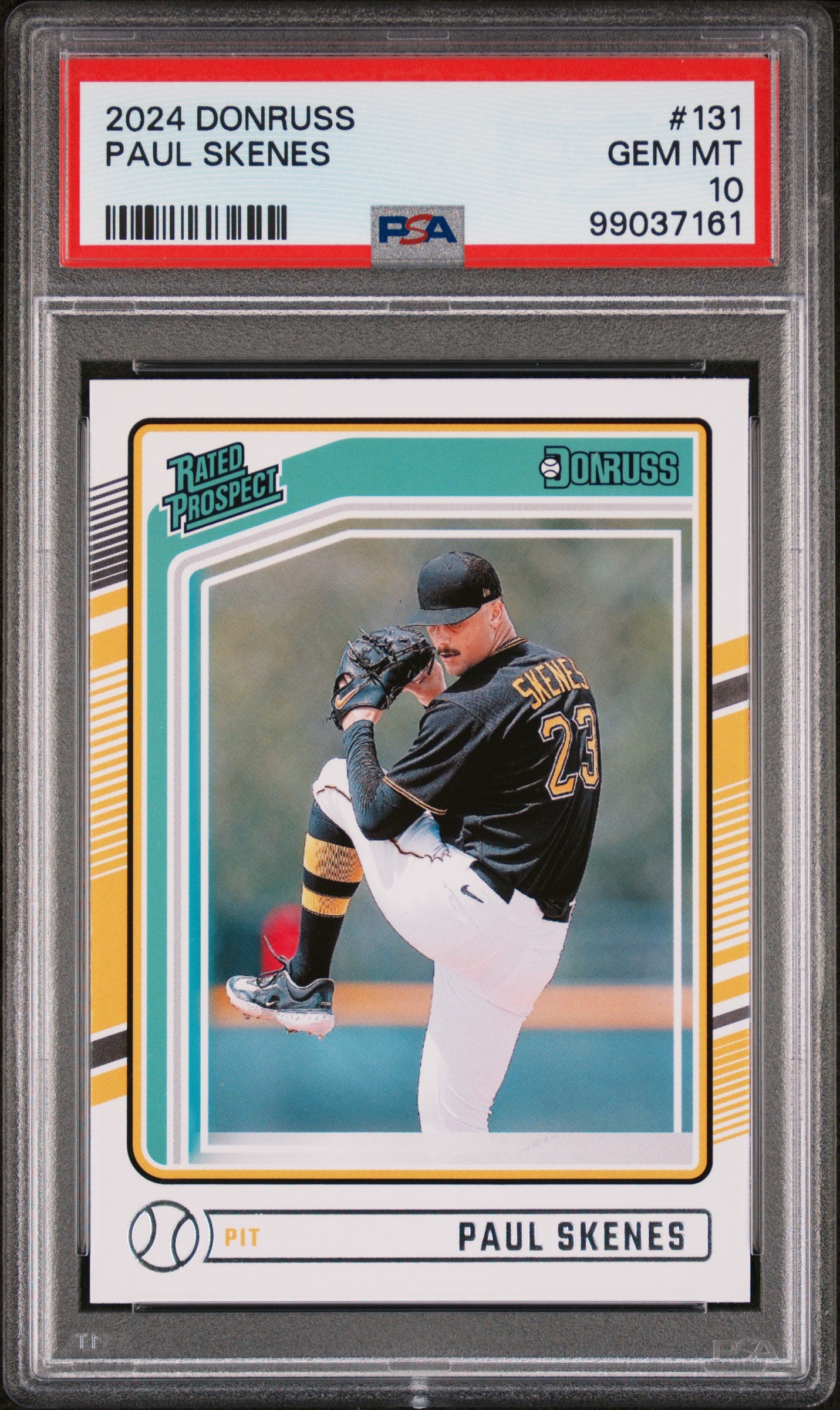 2024 Panini Donruss #131 Paul Skenes PSA 10