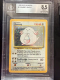 1999 Pokemon Base Unlimited #3 Chansey HOLO R BGS 8.5