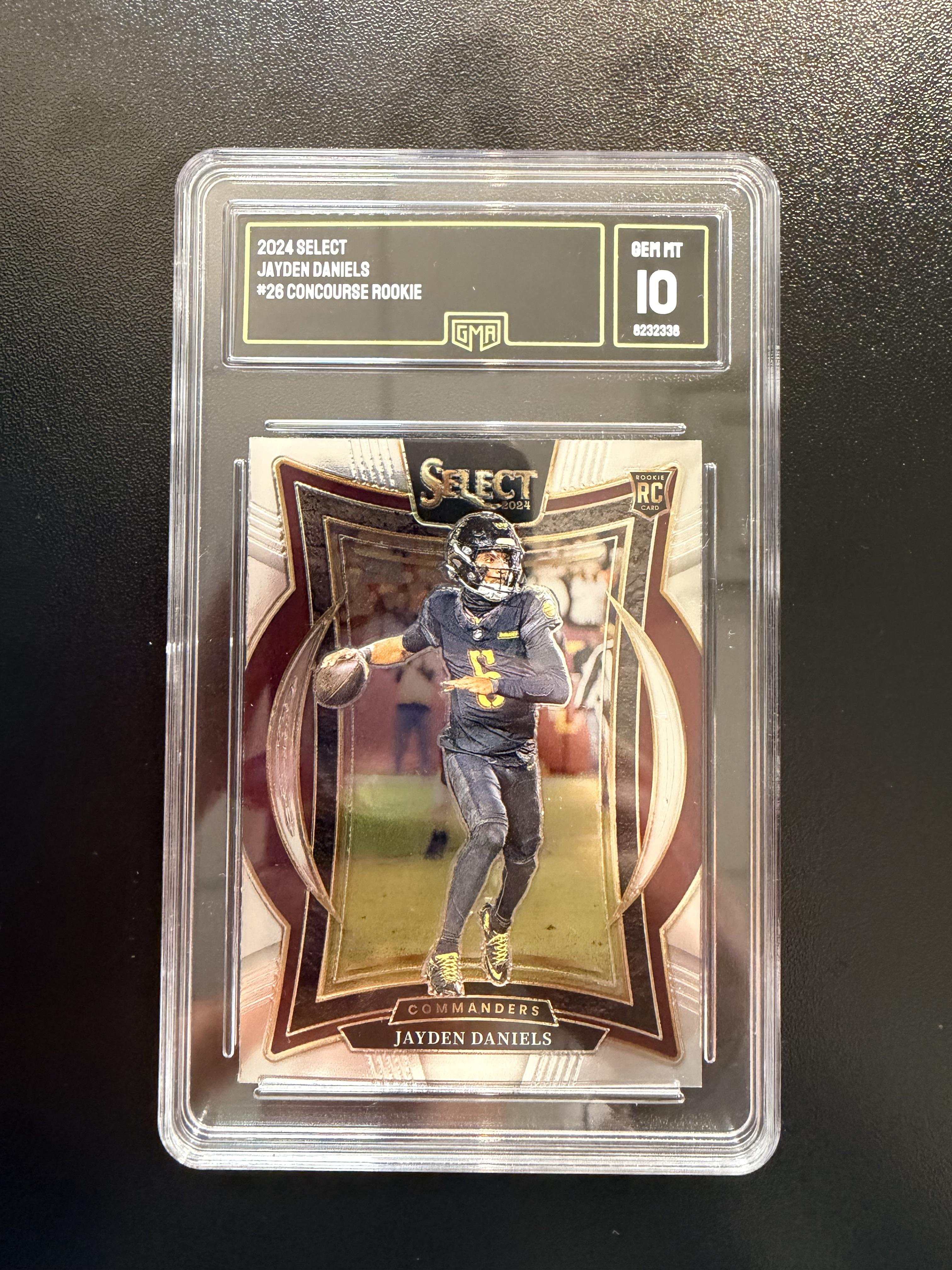 Panini Select 2024 Select Jayden Daniels Gem MT 10