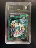2024 Panini Prizm #11 Breece Hall Hype Green Prizm
