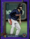 2025 Topps Pro Debut #PD-12 Roman Anthony Purple Foil #/299