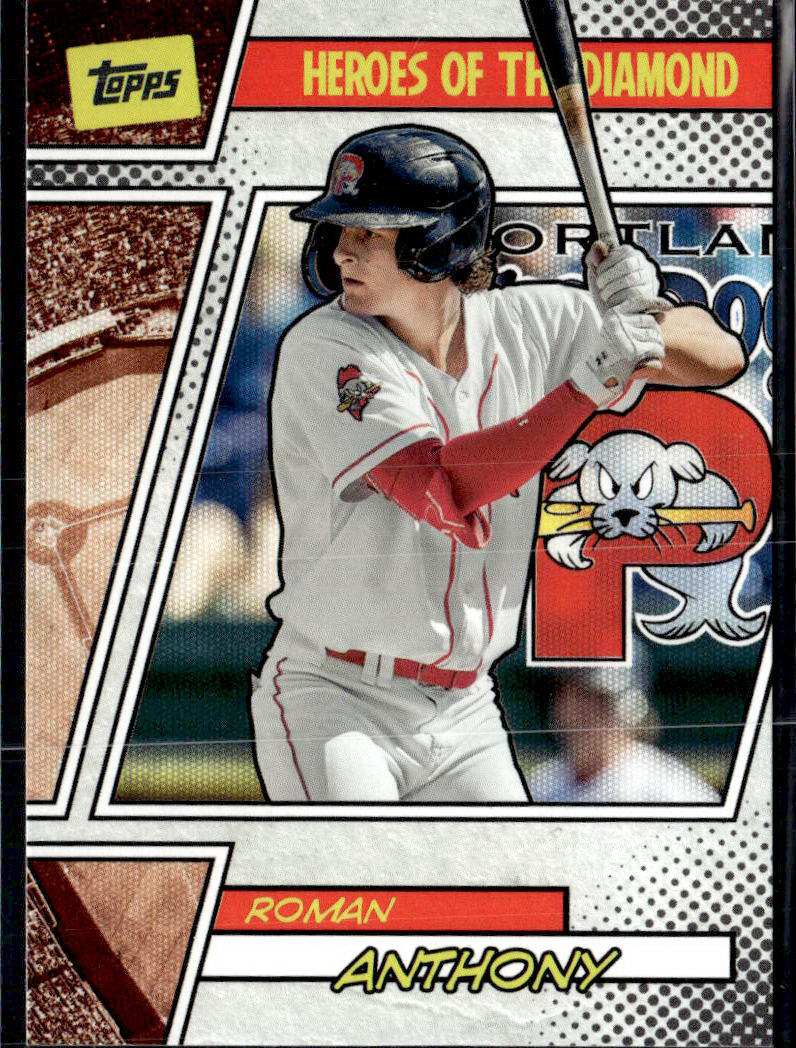 2024 Topps Pro Debut #HOTD-8 Roman Anthony Heroes of the Diamond