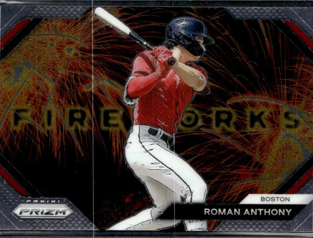 2024 Panini Prizm #25 Roman Anthony Fireworks