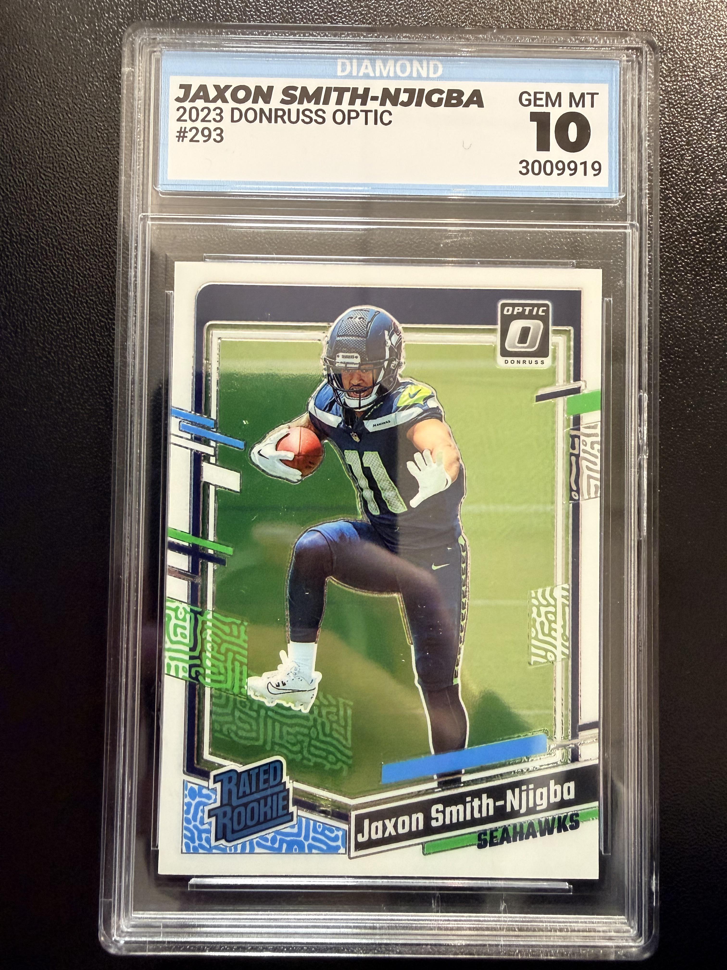 Donruss Optic Jaxon Smith-Njigba 2023 Gem MT 10