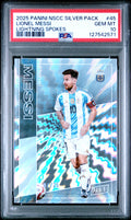 2025 Panini National Sports Collectors #45 Lionel Messi Lightning Spokes PSA 10
