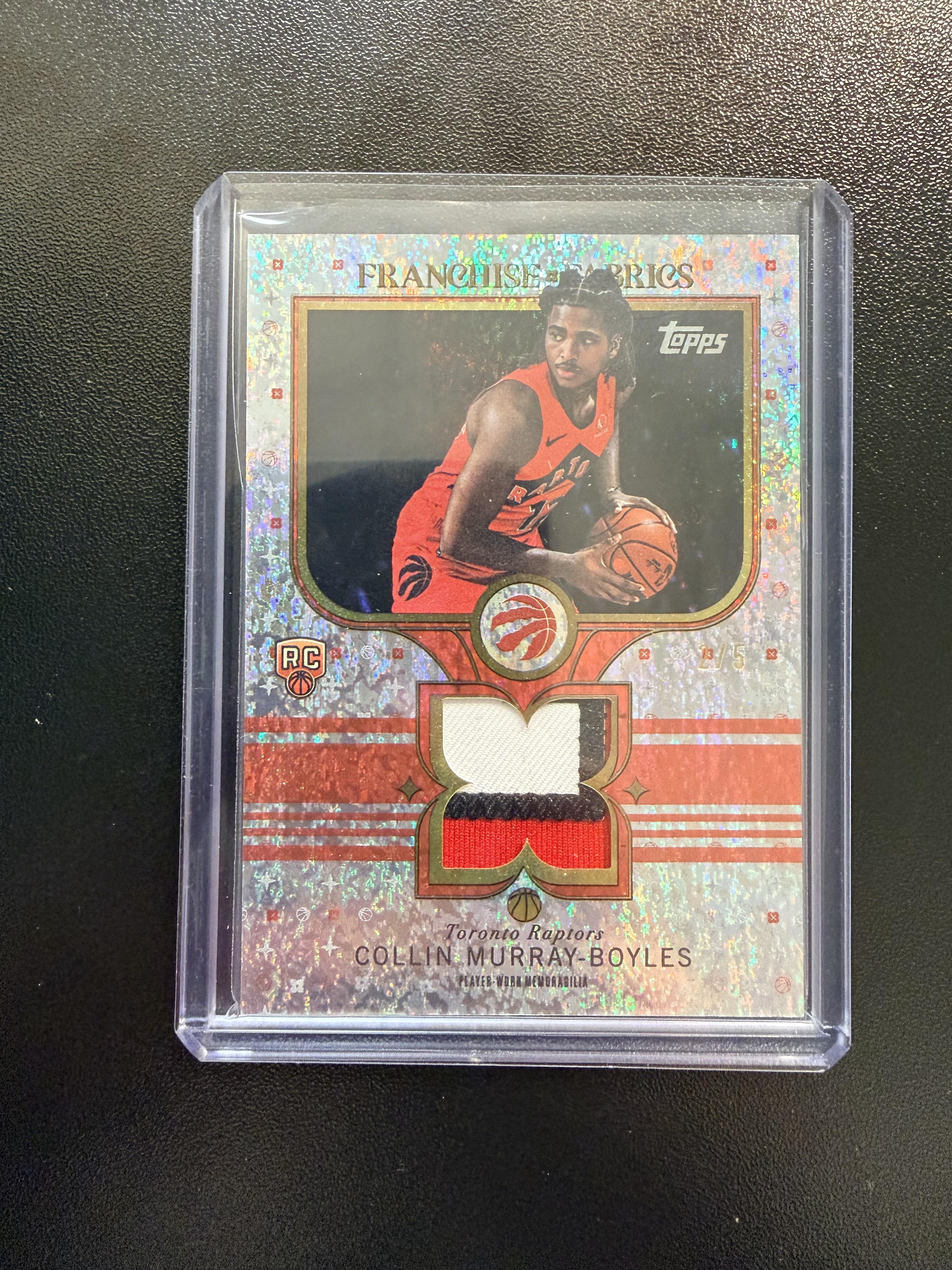 Topps Franchise Fabrics Collin Murray-Boyles