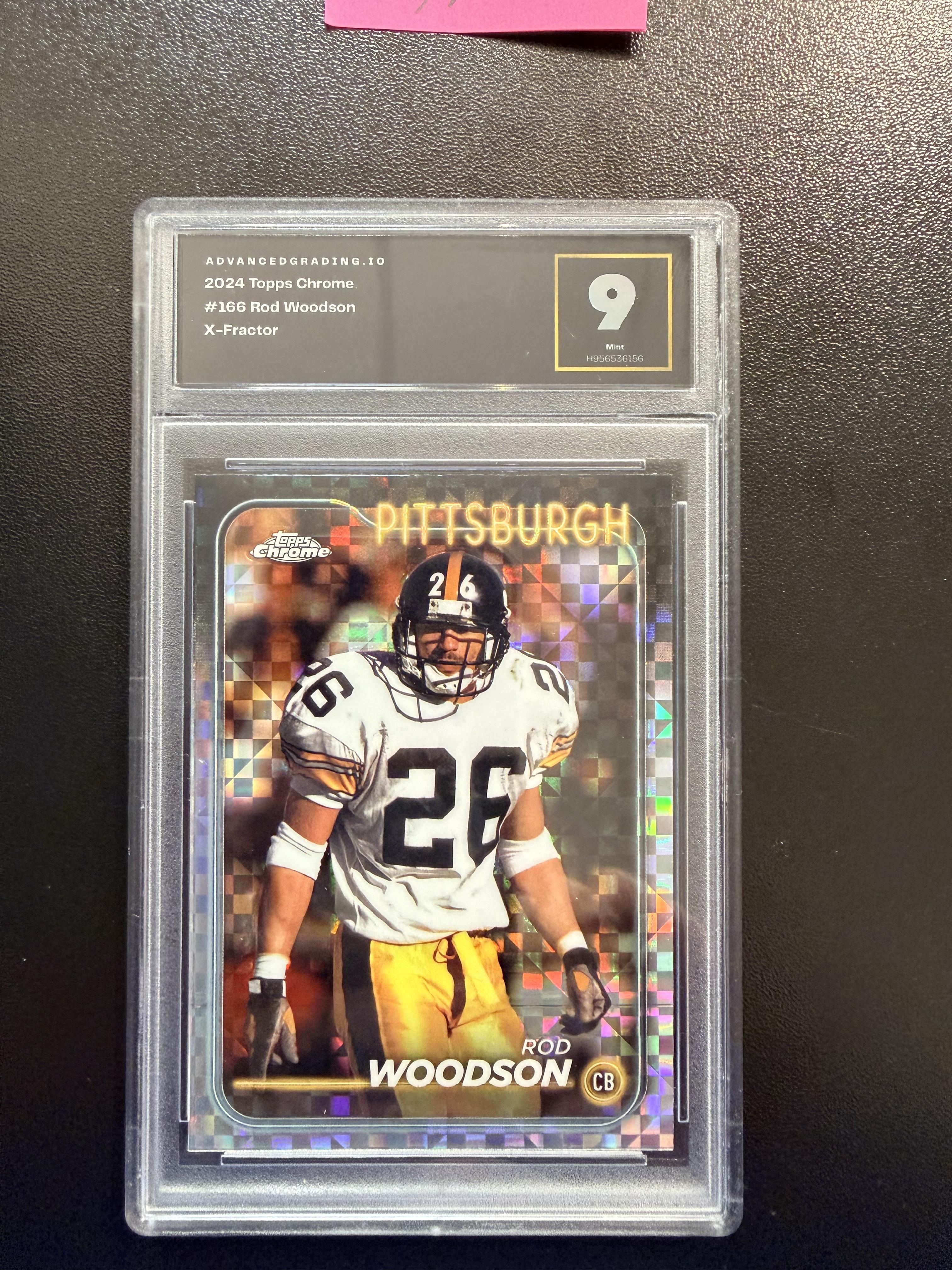 2024 Topps Chrome #166 Rod Woodson Refractor