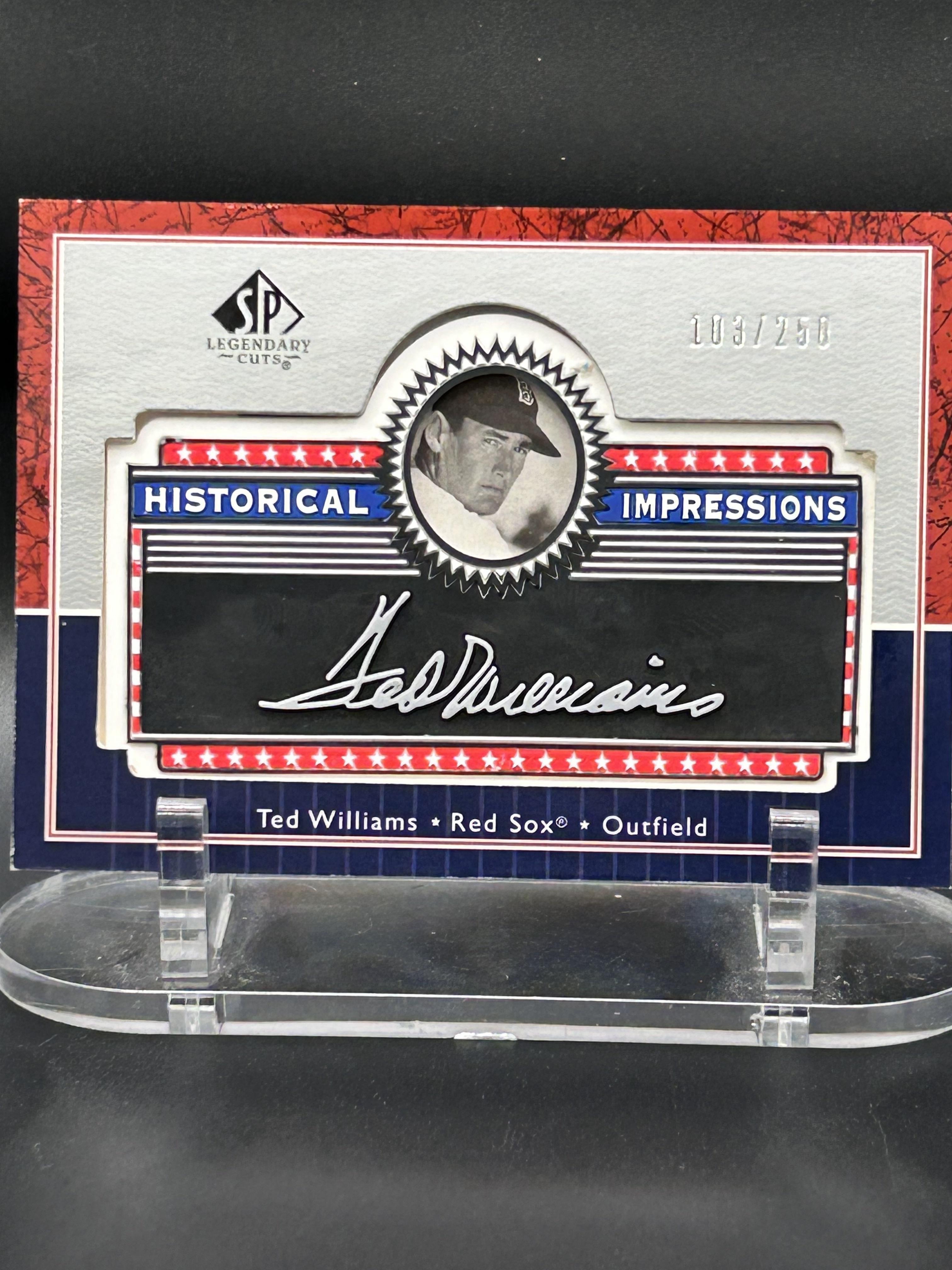 2023 Upper Deck Historical Impressions #L-TW Ted Williams