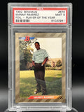 1992 Topps Foil - Player of the Year #676 Manny Ramiriz Gold Foil PSA 9