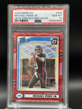 2024 Donruss Michael Penix, Jr Optic Preview - Red Wave