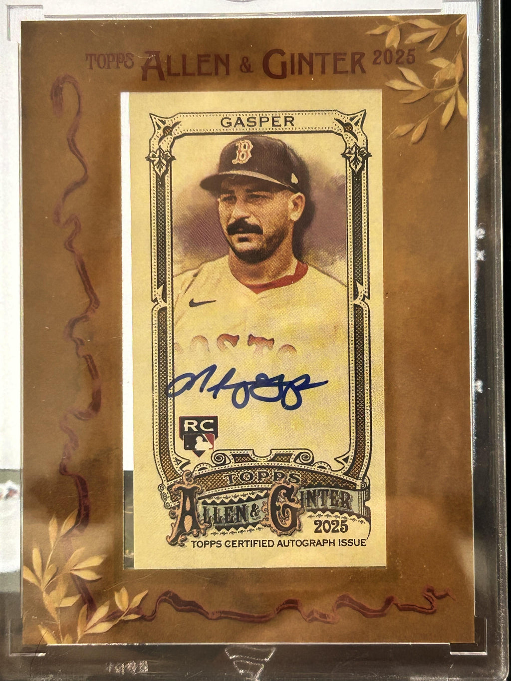 2025 Topps Allen & Ginter Mini Cards Framed #MA-MG Mickey Gasper