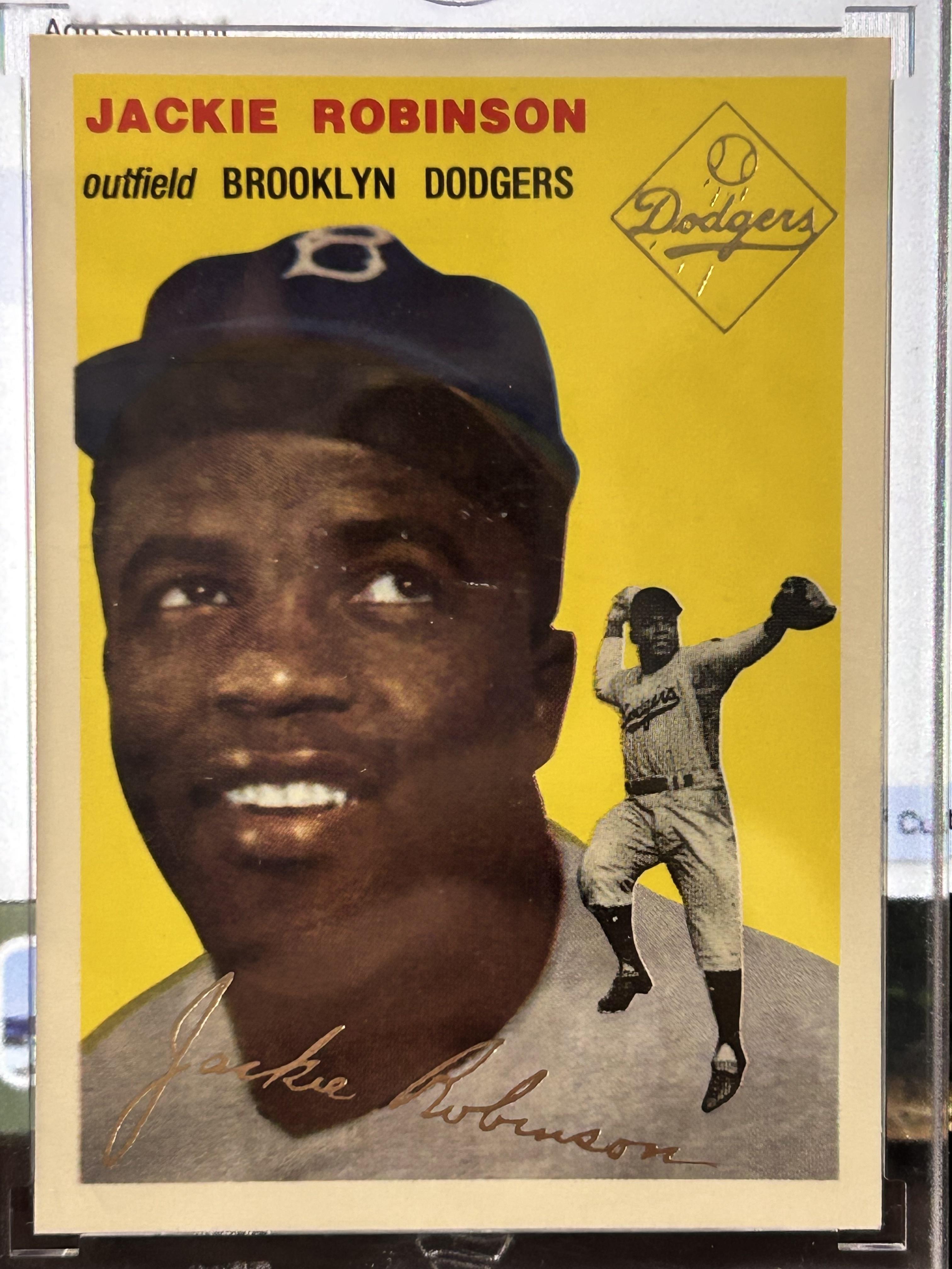 1994 Topps Archives 1954 #10 Jackie Robinson Gold