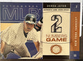 2003 Fleer Patchworks #DJ-NG Derek Jeter Numbers Game Jersey