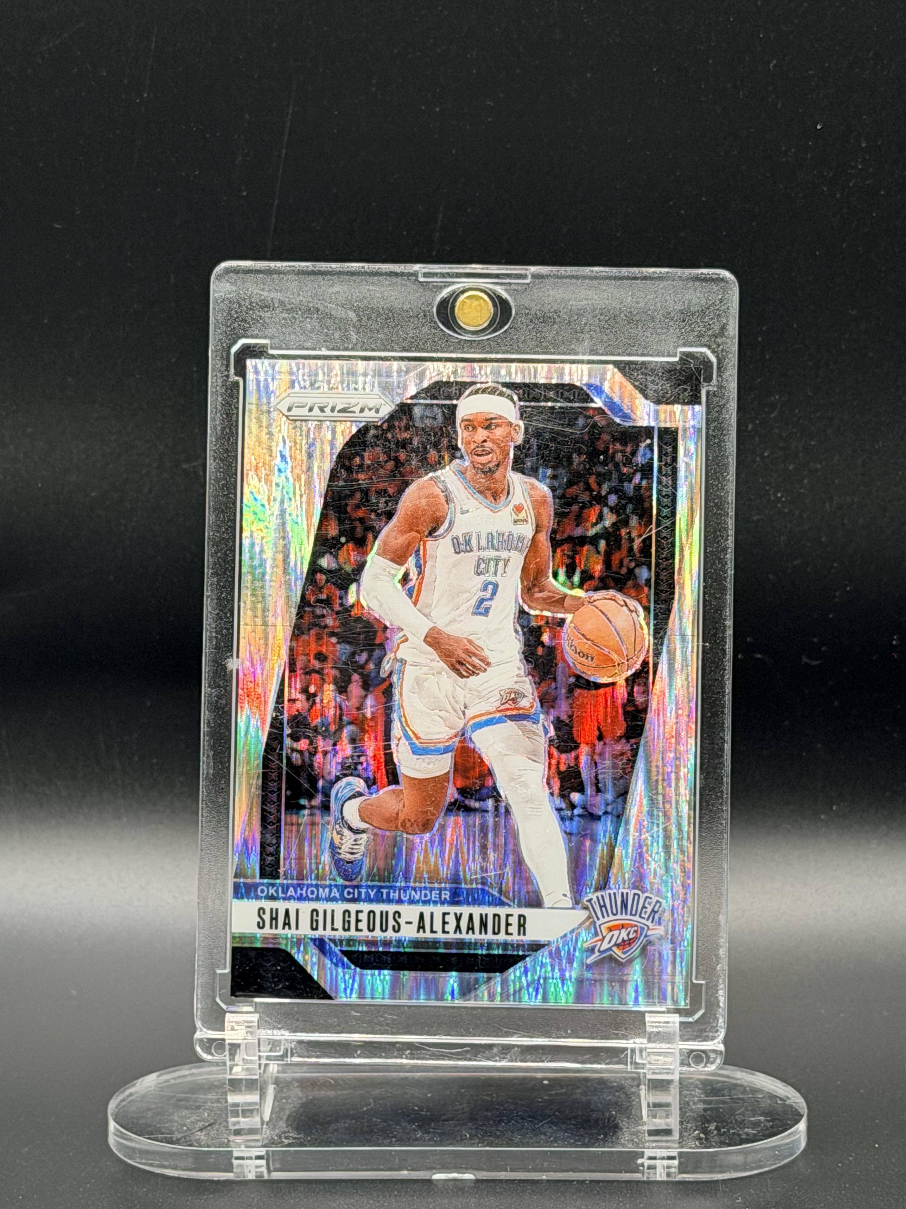 2024-25 Panini Prizm #113 Shai Gilgeous-Alexander Prizms Skewed #/249