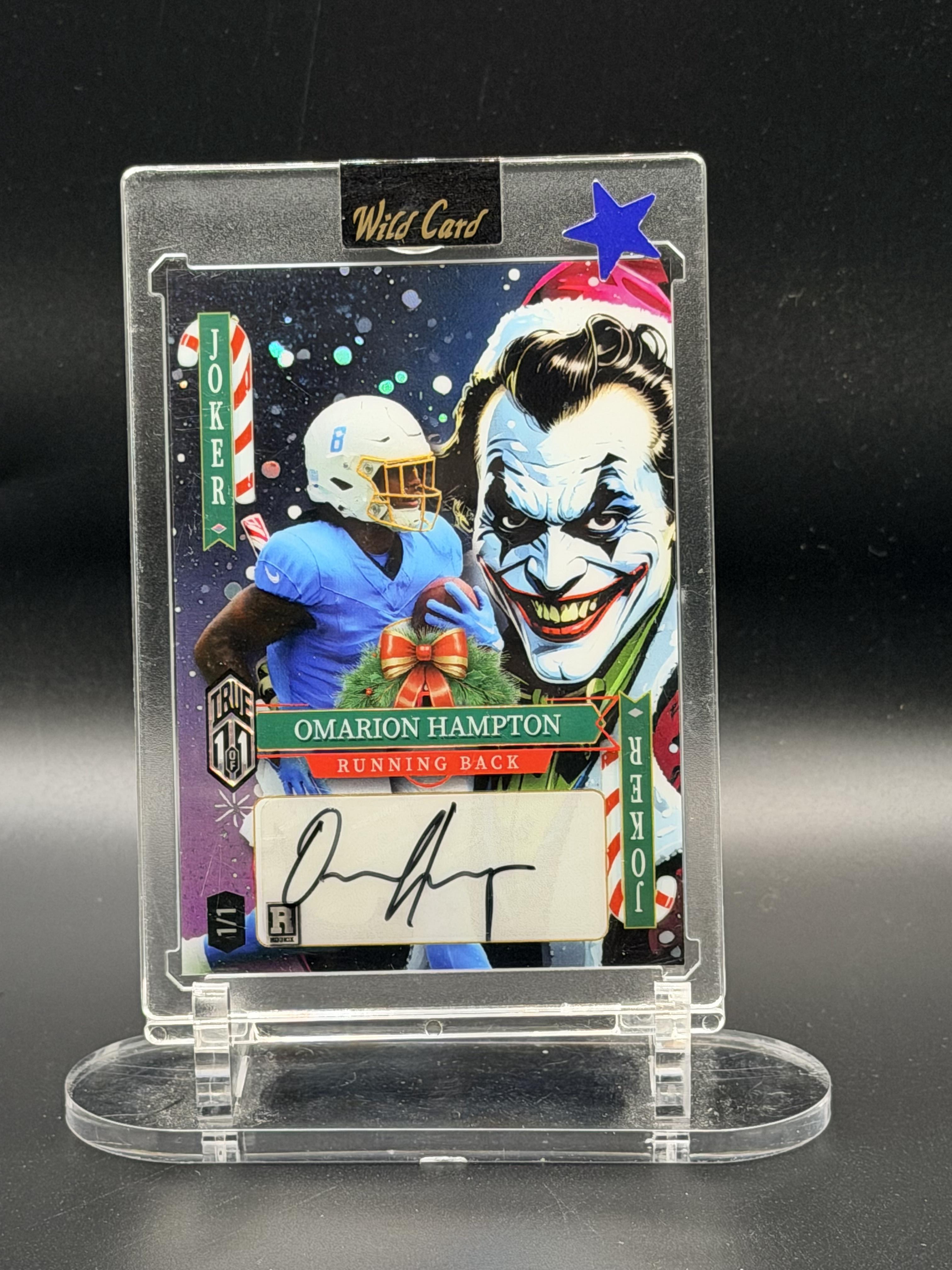 Holiday Joker Wild Card Omarion Hampton