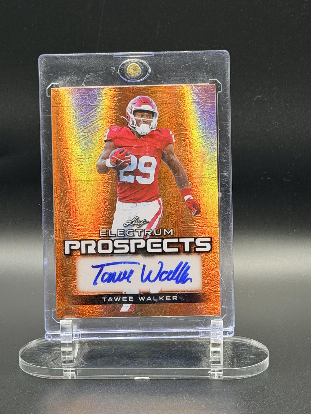 2024 Leaf Electrum - Prospects Auto Bronze #PA-TW1 Tawee Walker #/59