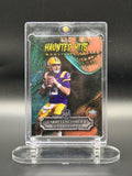 2024 Wild Card Haunted Hits Dracula Rainbow Teal #HHD-GN Garrett Nussmeier #/3