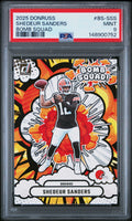2025 Panini Donruss Bomb Squad #BS-SSS Shedeur Sanders PSA 9
