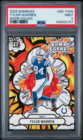 2025 Panini Donruss Bomb Squad #BS-TWN Tyler Warren PSA 9