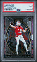 2024 Panini Select Select Future #5 Drake Maye PSA 9