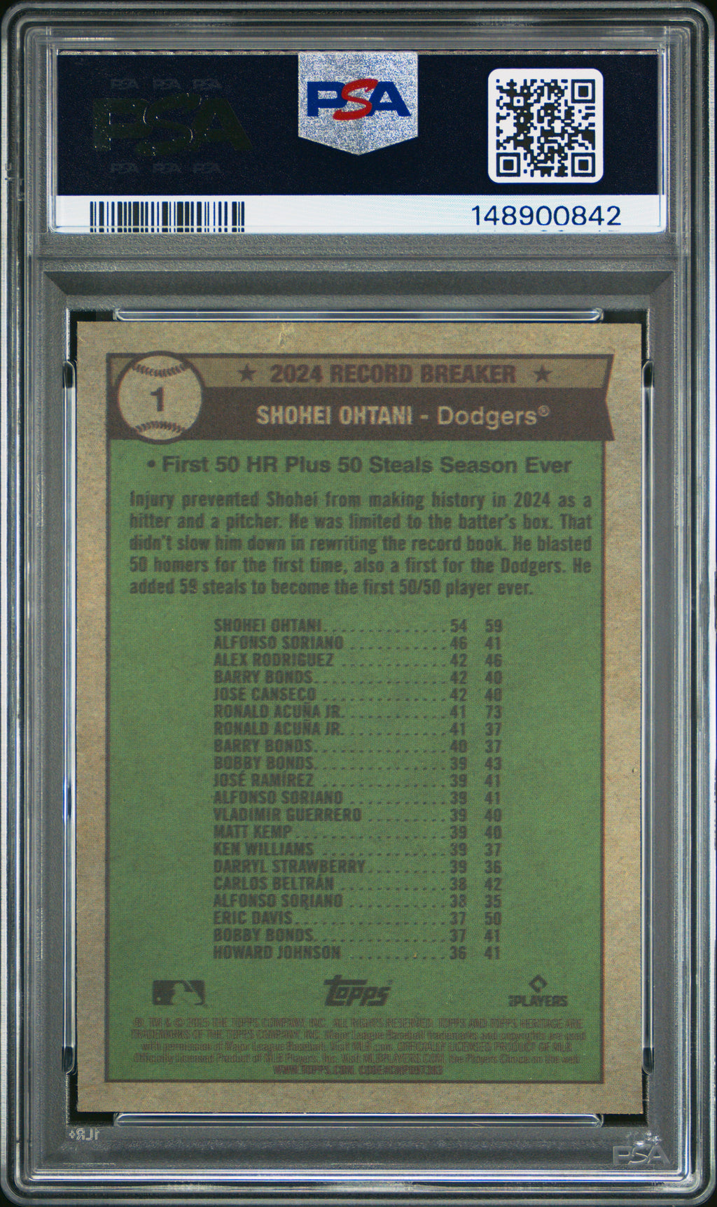 2025 Topps Heritage #1 Shohei Ohtani Chrome-Silver Sparkle Ref PSA 9