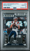 2024 Panini Contenders Optic #70 Drake Maye PSA 10