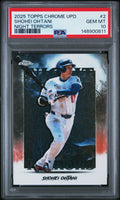 2025 Topps Chrome Update Night Terrors #2 Shohei Ohtani PSA 10