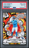 2025 Panini Donruss Bomb Squad #BS-CWD Cam Ward PSA 10