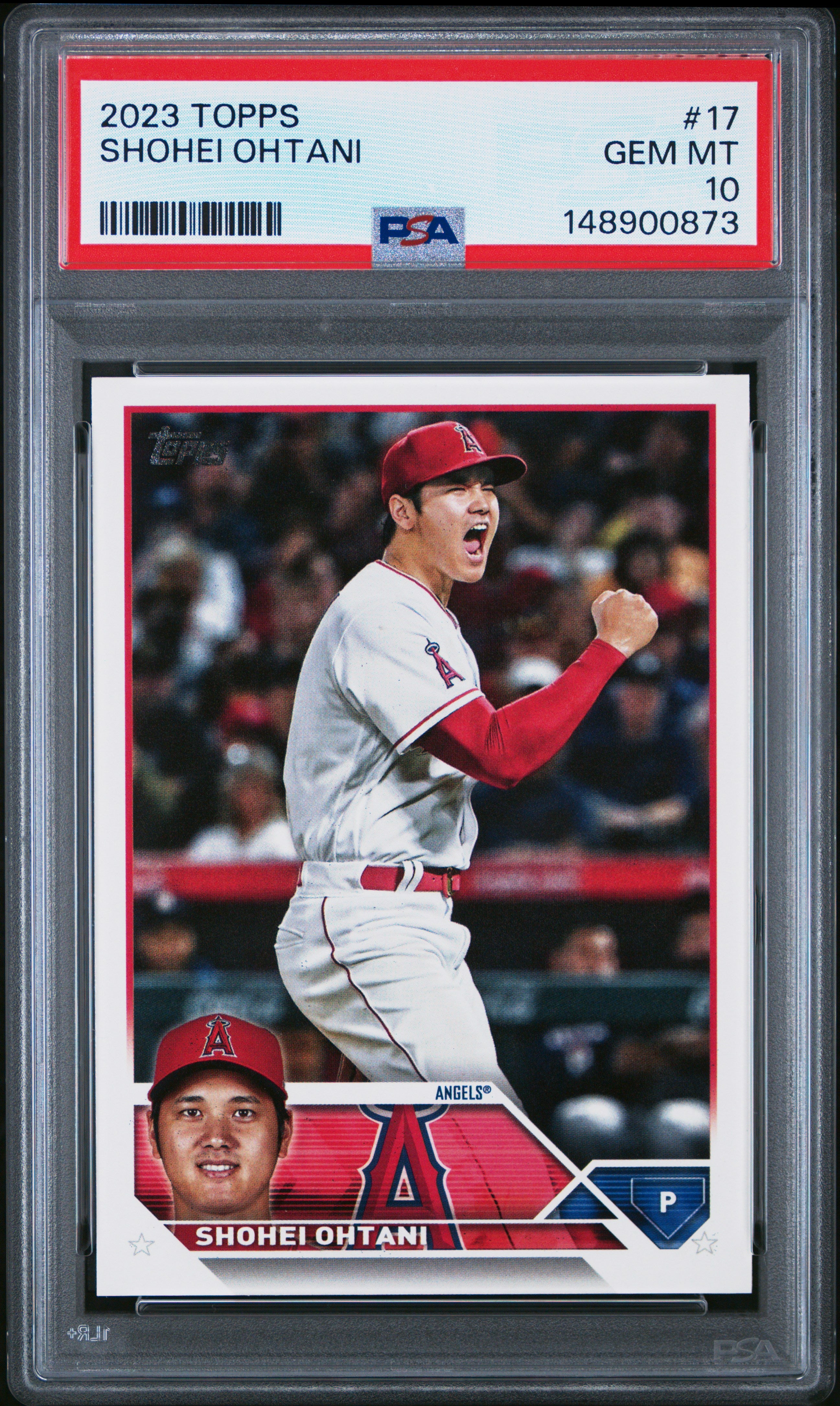 2023 Topps #17 Shohei Ohtani PSA 10