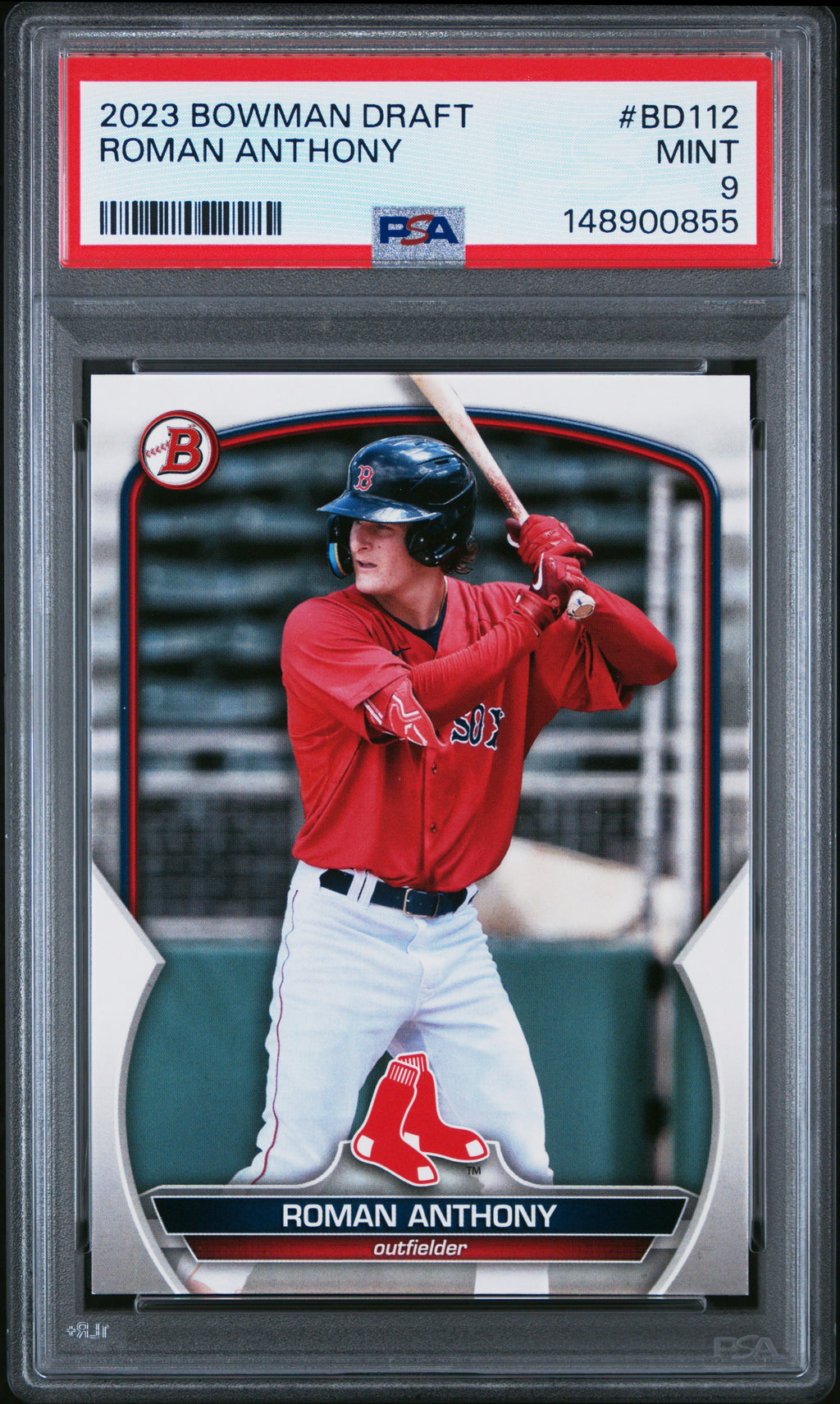 2023 Bowman Draft #BD112 Roman Anthony PSA 9