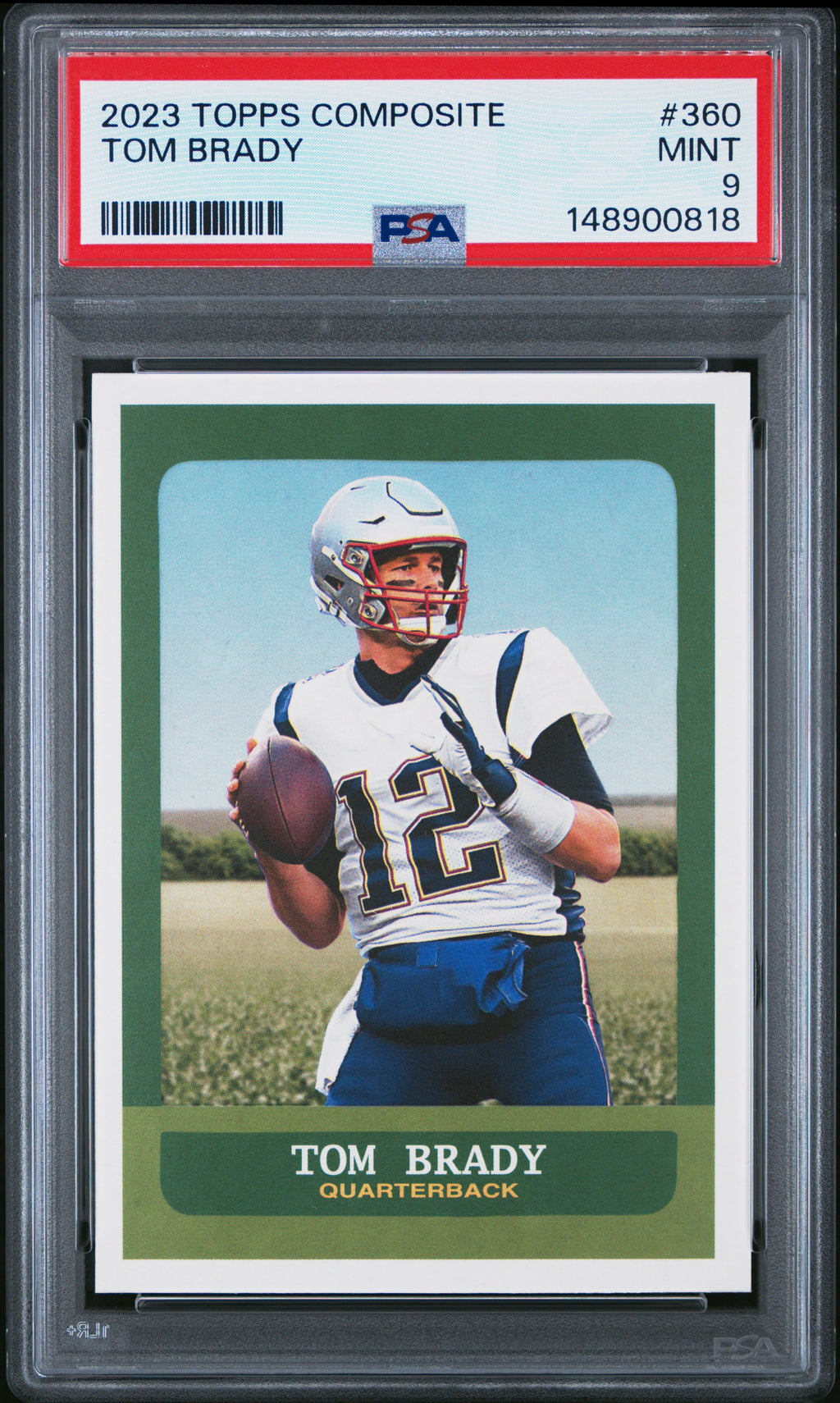 2023 Topps Composite #360 Tom Brady PSA 9
