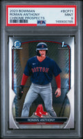 2023 Bowman Chrome Prospects #BCP71 Roman Anthony Chrome Prospects PSA 9