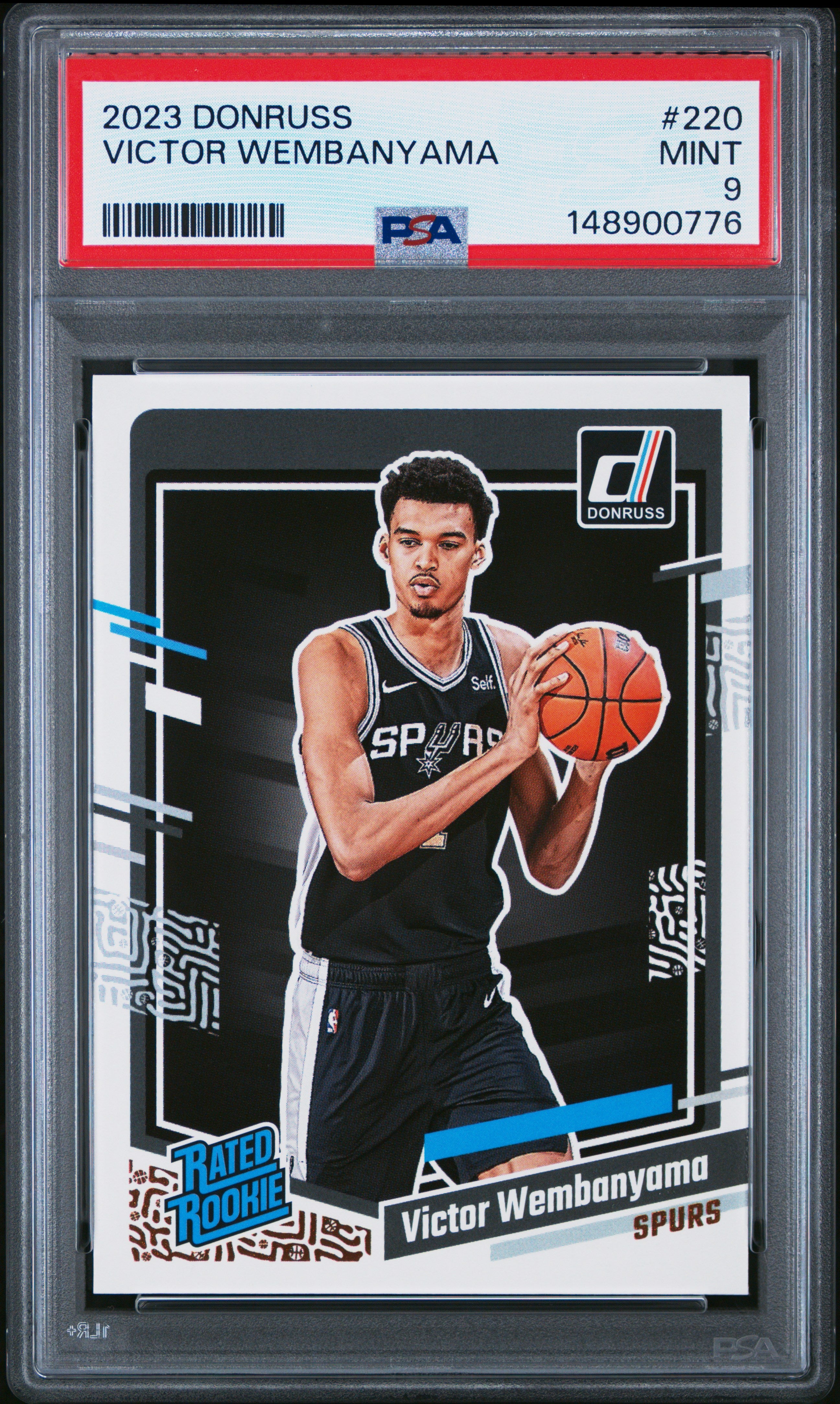 2023 Panini Donruss #220 Victor Wembanyama PSA 9