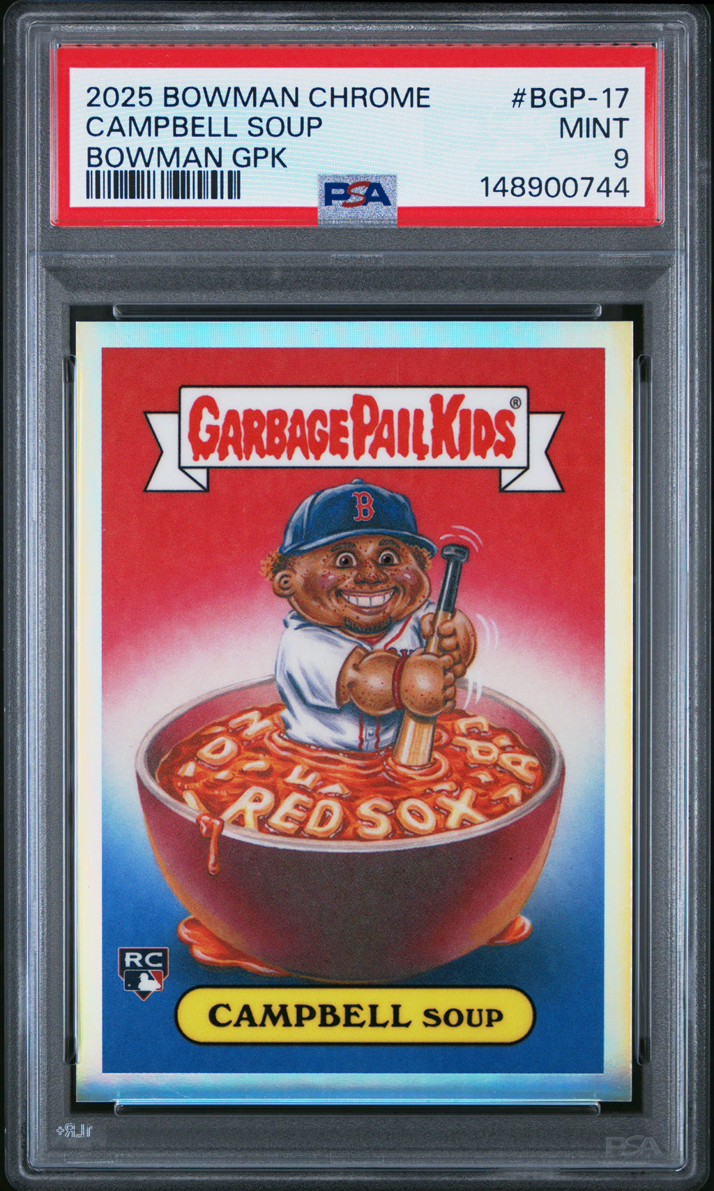 2025 Bowman Chrome Bowman Gpk #BGP-17 Campbell Soup PSA 9