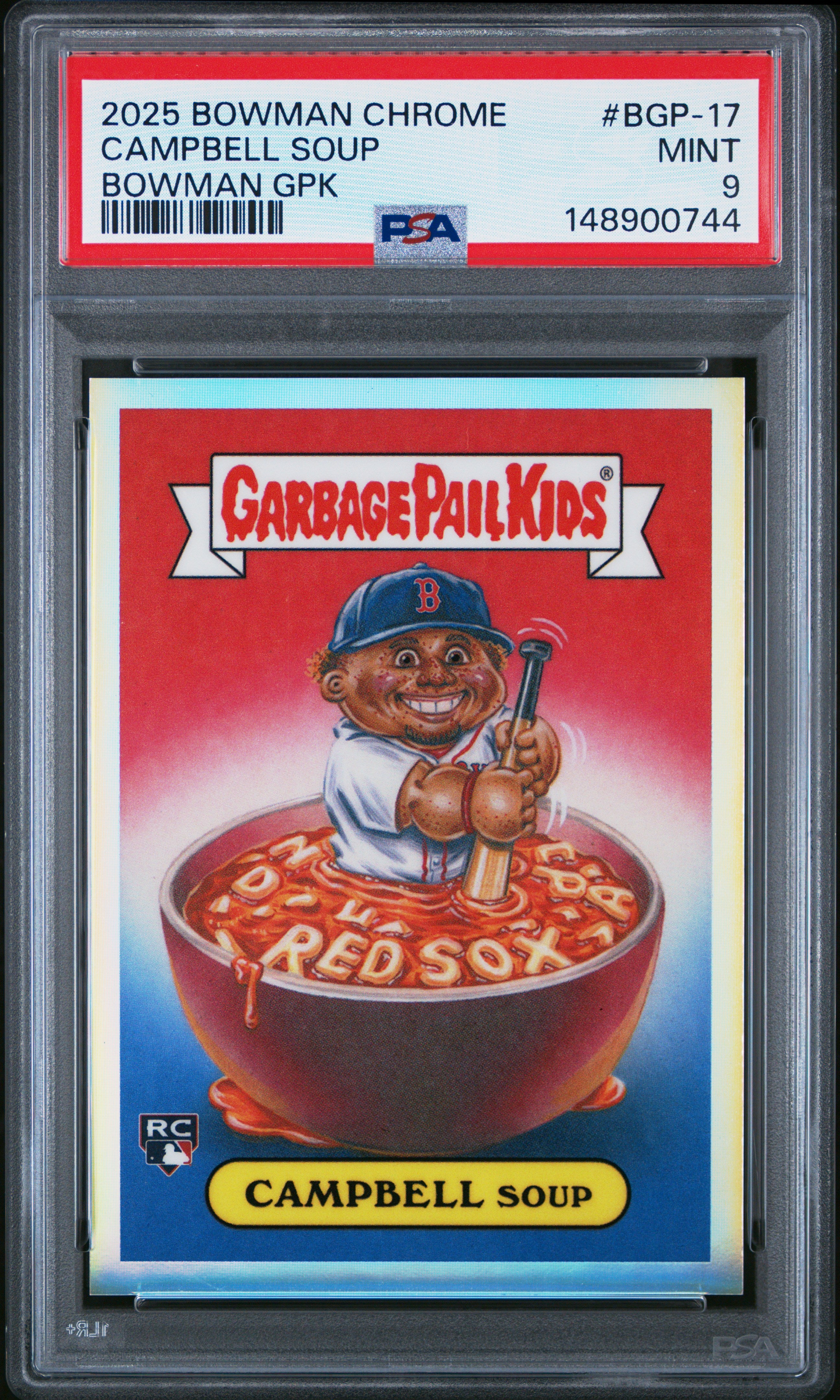 2025 Bowman Chrome Bowman Gpk #BGP-17 Campbell Soup PSA 9