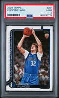 2025 Topps #201 Cooper Flagg PSA 9