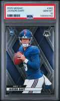 2025 Panini Mosaic #362 Jaxson Dart PSA 10