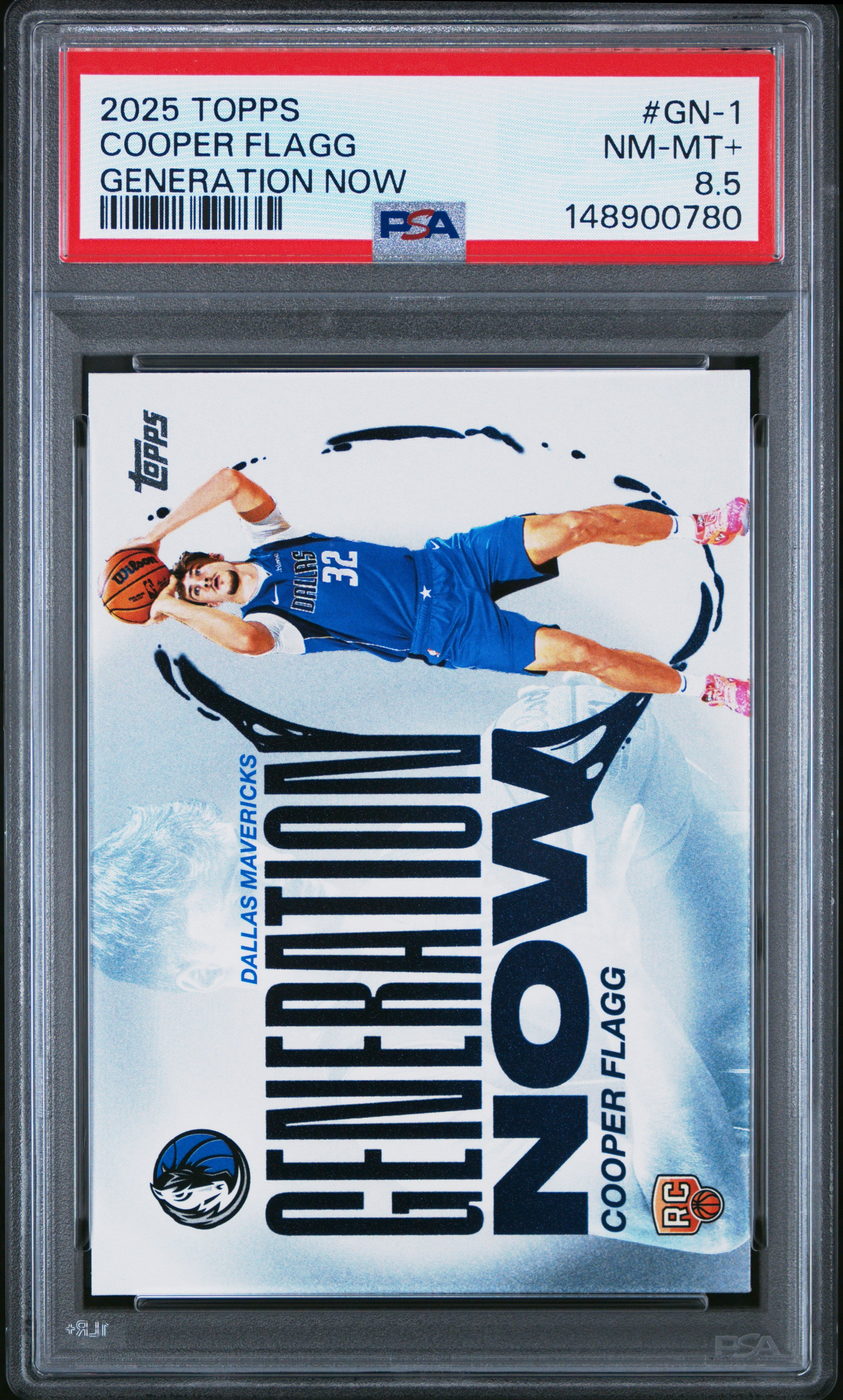 2025 Topps Generation Now #GN-1 Cooper Flagg PSA 8.5