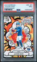 2025 Panini Donruss Bomb Squad #BS-JDT Jaxson Dart PSA 9