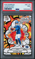 2025 Panini Donruss Bomb Squad #BS-JDT Jaxson Dart PSA 9